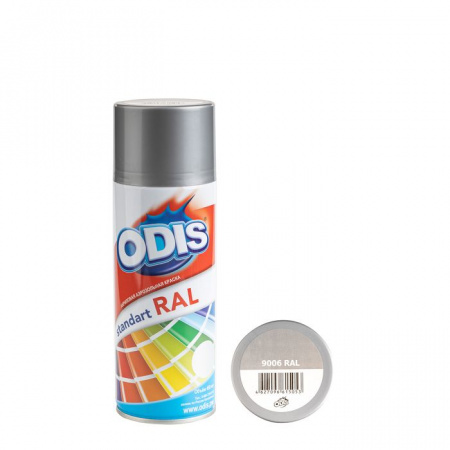 9006 RAL Краска-спрей ODIS standart RAL бело-алюминиевый - КОЛОРЛОН ВТД Новосибирск