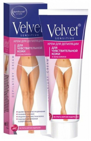 Velvet  депилятор 100мл. д/чув.кожи 22795 - КОЛОРЛОН ВТД Новосибирск