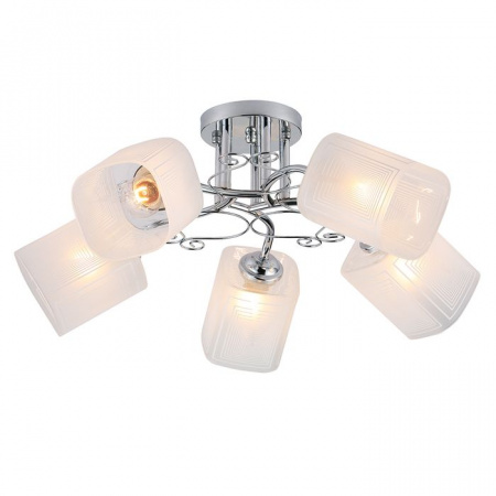 Люстра Escada 1105/5PL E27*40W Chrome - КОЛОРЛОН ВТД Новосибирск