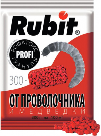 Рубит РОФАТОКС гранулы от проволочника и медведки 300г - КОЛОРЛОН ВТД Новосибирск