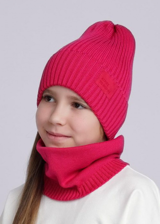 CLEVER 523422ха Шапка детская, 52-54, Т.розовый - КОЛОРЛОН ВТД Новосибирск