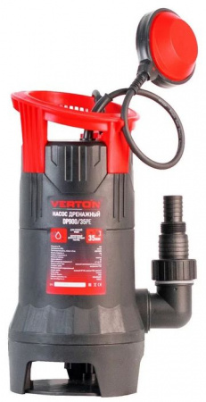 Дренажный насос для грязной воды Verton AQUA DP900/35PE, 900Вт. - КОЛОРЛОН ВТД Новосибирск