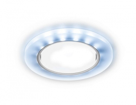 Точка G214 CL/CH/CLD хром/прозрачный GX53+3W(LED COLD) - КОЛОРЛОН ВТД Новосибирск