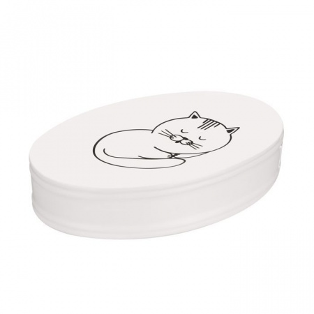 Happy Cats Мыльница настольная, керамика, - КОЛОРЛОН ВТД Новосибирск