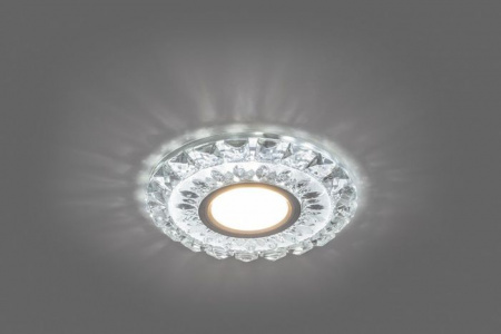 28897 CD922 15LED*2835 SMD 4000K, MR16 G5.3, прозрачный, хром точка - КОЛОРЛОН ВТД Новосибирск