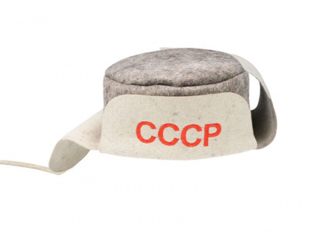 Шляпа для сауны "Ушанка" СССР - КОЛОРЛОН ВТД Новосибирск