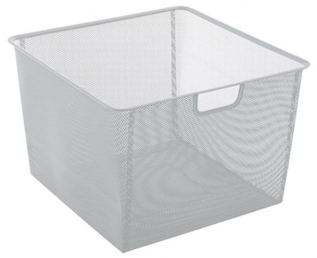 Корзина мелкосетчатая ПРАКТИК Home GBM 45х30 белая  285x421x423 мм - КОЛОРЛОН ВТД Новосибирск