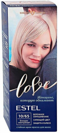 Эстель Love краска-крем 10/65 блондин жемчужный - КОЛОРЛОН ВТД Новосибирск