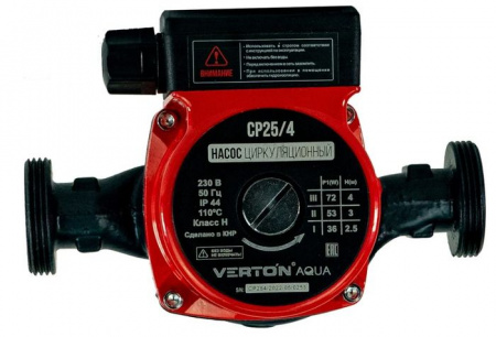 Циркуляционный насос Verton AQUA CP25/4 - КОЛОРЛОН ВТД Новосибирск
