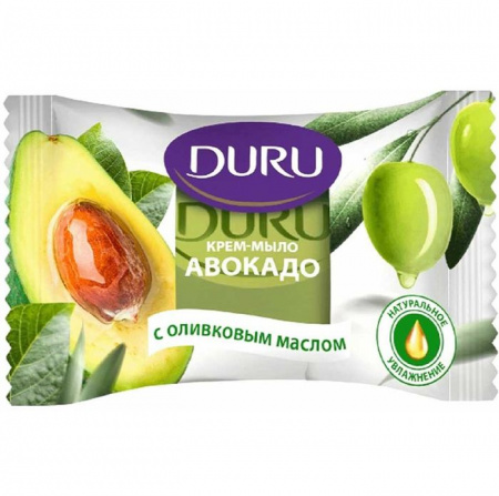 Duru 80г 1+1 SOFT SENS мыло "Авокадо и масло Оливы" - КОЛОРЛОН ВТД Новосибирск