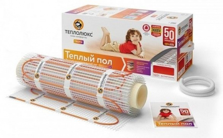 Мат нагревательный "Теплолюкс" Tropix МНН 640 Вт/4,0 кв.м - КОЛОРЛОН ВТД Новосибирск
