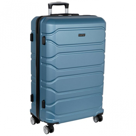 РР5631 (3-ой) Blue синий (28") пластик ABS чемодан большой - КОЛОРЛОН ВТД Новосибирск