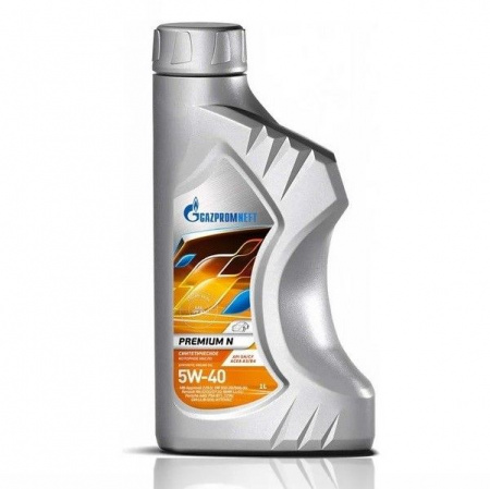 Масло Gazpromneft Premium N 5W-40, API SN/CF, синт 1л - КОЛОРЛОН ВТД Новосибирск