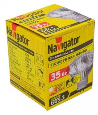 Лампа NAVIGATOR 94 205 JCDR GU5.3 230V 35W - КОЛОРЛОН ВТД Новосибирск