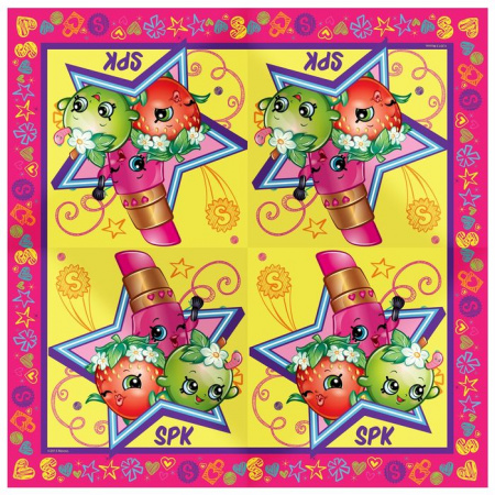 32523Салфетки 24*24 см, 16 шт. Shopkins - КОЛОРЛОН ВТД Новосибирск