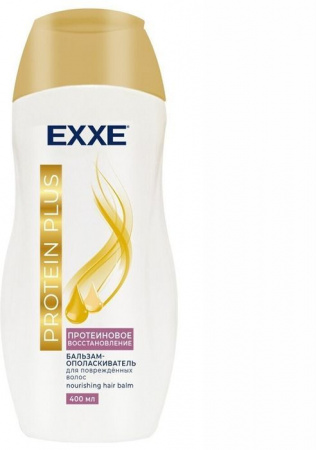 EXXE Бальзам-ополаскиватель 400 мл PROTEIN PLUS "Протеиновое восстановление", - КОЛОРЛОН ВТД Новосибирск