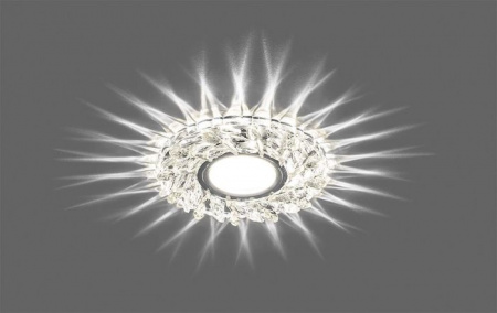 28987 CD915 15LED*2835 SMD 4000K, MR16 G5.3, прозрачный, хром - КОЛОРЛОН ВТД Новосибирск