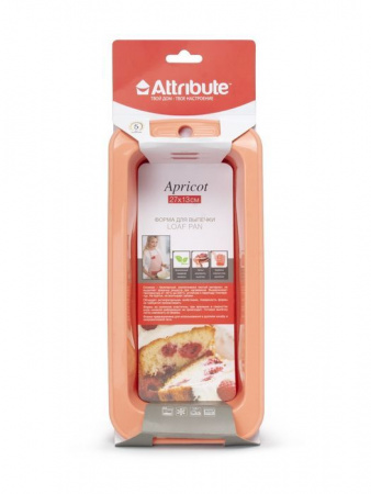 ABS305  Форма для запекания APRICOT прямоугольная 27х13см - КОЛОРЛОН ВТД Новосибирск