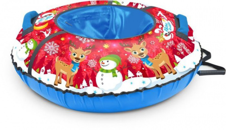 Игрушка. Тюбинг с круговым дизайном (ТБ3К-85/З2 Nika kids зимний) - КОЛОРЛОН ВТД Новосибирск