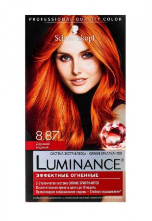 Luminance 8.87 дерзкий медный, 165 мл Краска для волос - КОЛОРЛОН ВТД Новосибирск