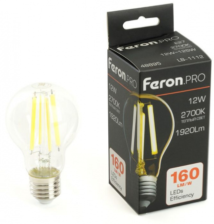 12W Лампа LED1920LM 12W 175-265V E27 2700K, LB-1112 - КОЛОРЛОН ВТД Новосибирск