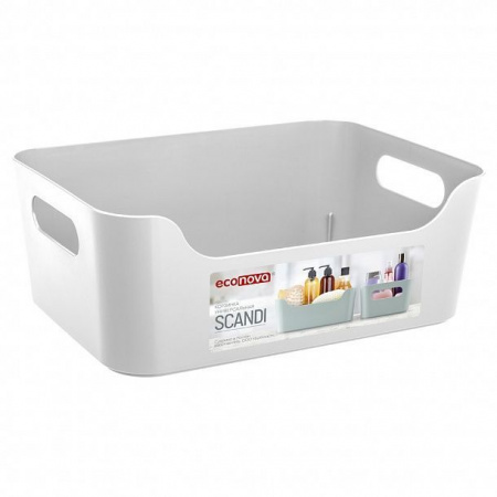 КОРЗИНКА УНИВЕРСАЛЬНАЯ "SCANDI", 240Х170Х90 ММ, 3,1Л (белый)43322261695 БП - КОЛОРЛОН ВТД Новосибирск