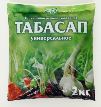 ОМУ ТабаСап 2кг, табак+сапропель (Кострома) - КОЛОРЛОН ВТД Новосибирск
