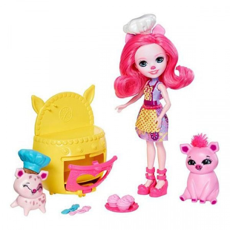 FJJ28 Игрушка MATTEL Enchantimals Игровой набор "Веселая пекарня" - КОЛОРЛОН ВТД Новосибирск