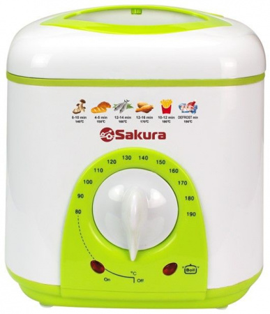 SAKURA фритюрница SA-7654GR 1.0л 950Вт - КОЛОРЛОН ВТД Новосибирск