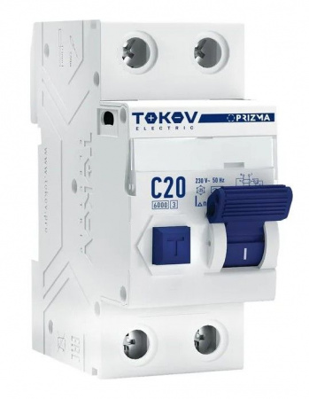 TOKOV Диф. автомат 1P+N 20А AC 30мА 6кА - КОЛОРЛОН ВТД Новосибирск
