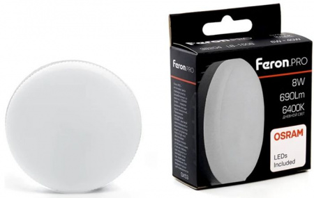 8W 230V GX53 6400K, LB-1508 OSRAM LED - КОЛОРЛОН ВТД Новосибирск