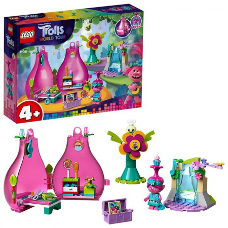 41251Игрушка Trolls Домик-бутон Розочки - КОЛОРЛОН ВТД Новосибирск