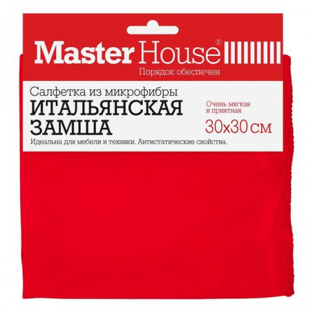 Салфетка из микрофибры 60305 ЗАМША 30см*30см М-60305 - КОЛОРЛОН ВТД Новосибирск