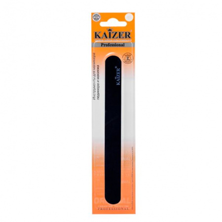 KAIZER  Пилка прямая шлифовочная, черная, 180/220, 175мм, 703044 - КОЛОРЛОН ВТД Новосибирск