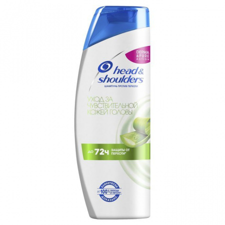 HEAD & SHOULDERS Шампунь против перхоти Sensitive для чувствительной кожи головы 400мл - КОЛОРЛОН ВТД Новосибирск