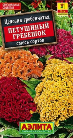 Целозия Петушиный гребешок гребенчатая, смесь (Аэлита) цв - КОЛОРЛОН ВТД Новосибирск