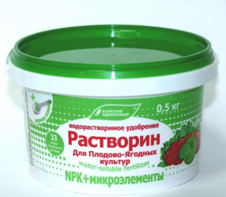 Растворин Плодово-ягодный 0,5 кг - КОЛОРЛОН ВТД Новосибирск