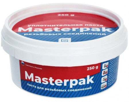 Паста уплотнительная (вода, пар, 250 г) Masterpak - КОЛОРЛОН ВТД Новосибирск