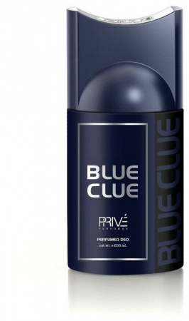 Prive Дезодорант-спрей BLUE CLUE  муж.250мл - КОЛОРЛОН ВТД Новосибирск