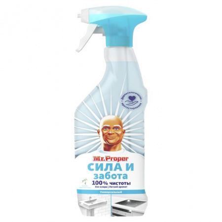 MR PROPER Универсальный чистящий спрей Бережная уборка 500 мл - КОЛОРЛОН ВТД Новосибирск