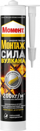 Монтажный клей Момент Монтаж Сила Вулкана, 400г - КОЛОРЛОН ВТД Новосибирск
