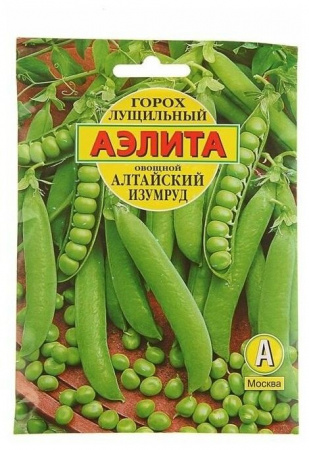 Горох Алтайский изумруд 25гр (Аэлита) цв - КОЛОРЛОН ВТД Новосибирск