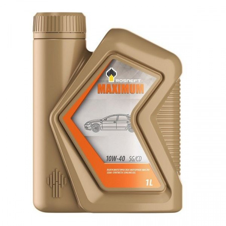 Масло моторное Rosneft Maximum 10W40 п/с 1л - КОЛОРЛОН ВТД Новосибирск