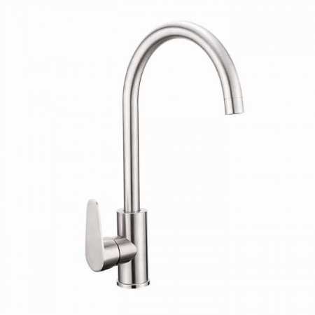 ***Смеситель DIVINO LUX кухня 7256693P-M7129 нерж - КОЛОРЛОН ВТД Новосибирск