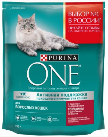 750Г СУХОЙ КОРМ PURINA Д/К ВЗР ГОВЯДИНА\ЗЛАКИ  134311 - КОЛОРЛОН ВТД Новосибирск
