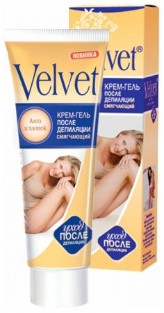 Velvet  депилятор 100мл.2в1 смягчающий 25888 - КОЛОРЛОН ВТД Новосибирск