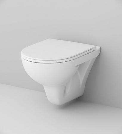 ***C901701SC Gem подвесной унитаз FlashClean с сиденьем микролифт Am. Pm. - КОЛОРЛОН ВТД Новосибирск