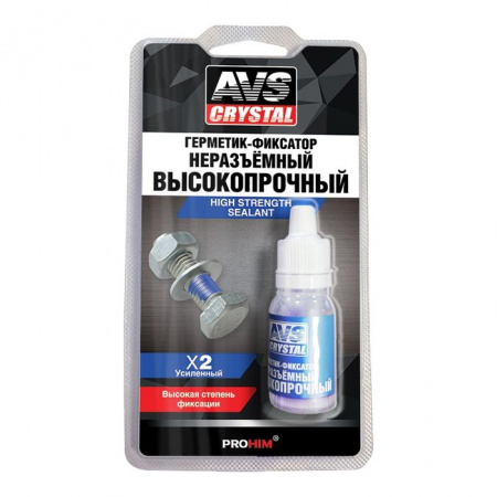 Герметик-фиксатор (анаэробный )высокопрочный 6мл. AVS AVK-133 - КОЛОРЛОН ВТД Новосибирск