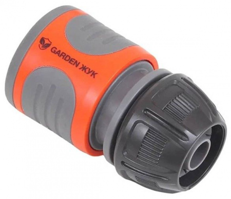 Коннектор с аквастопом 1/2' Garden Жук 323025-00 - КОЛОРЛОН ВТД Новосибирск