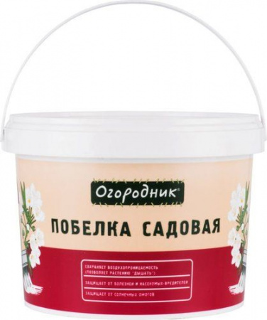 Побелка ОГОРОДНИК® жидкая в ведре 3,5кг.  - КОЛОРЛОН ВТД Новосибирск